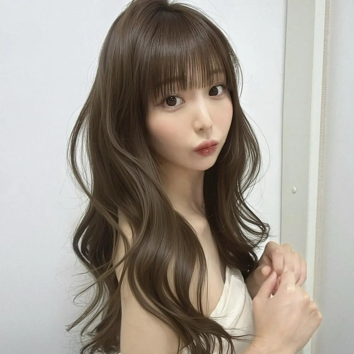 カラー カット ヘアカラー トリートメント ヘアセット 🫧🪞艶色かわいい 透明感/銀座🪞🫧のヘアスタイル