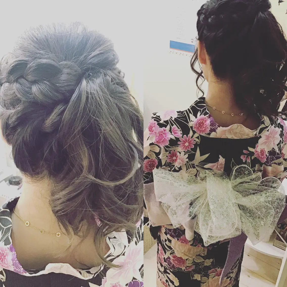 浴衣着付けヘアセット込みの写真
