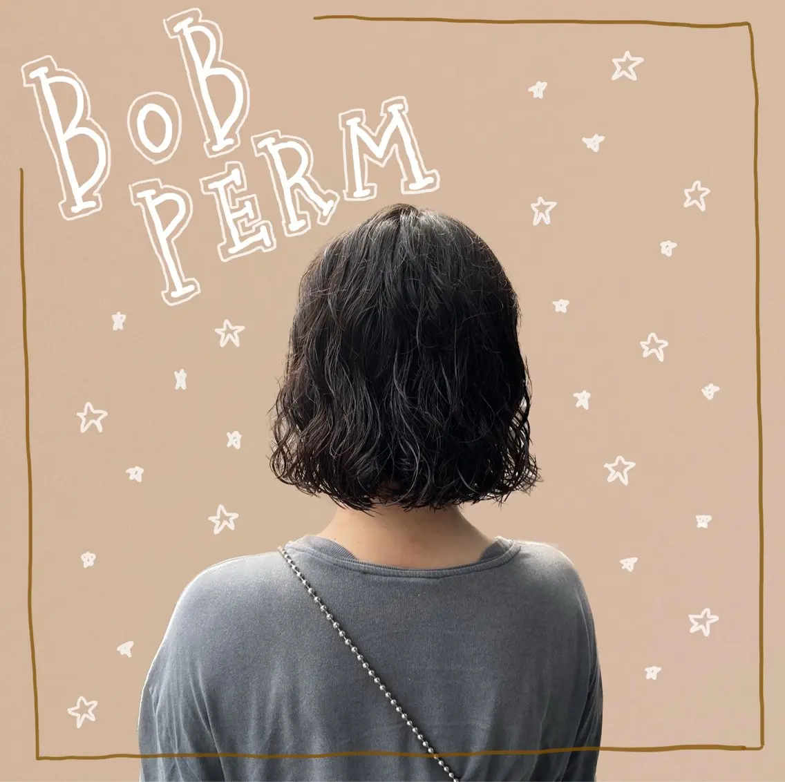 ショート パーマ KOKI/ ボブ/ パーマ/透明感カラーのヘアスタイル