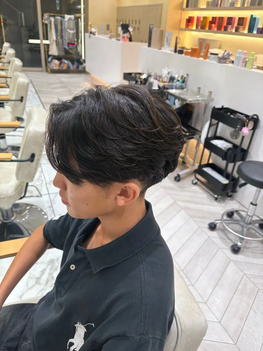 ショート パーマ yurika🎀 /メンズカット⛓️のヘアスタイル