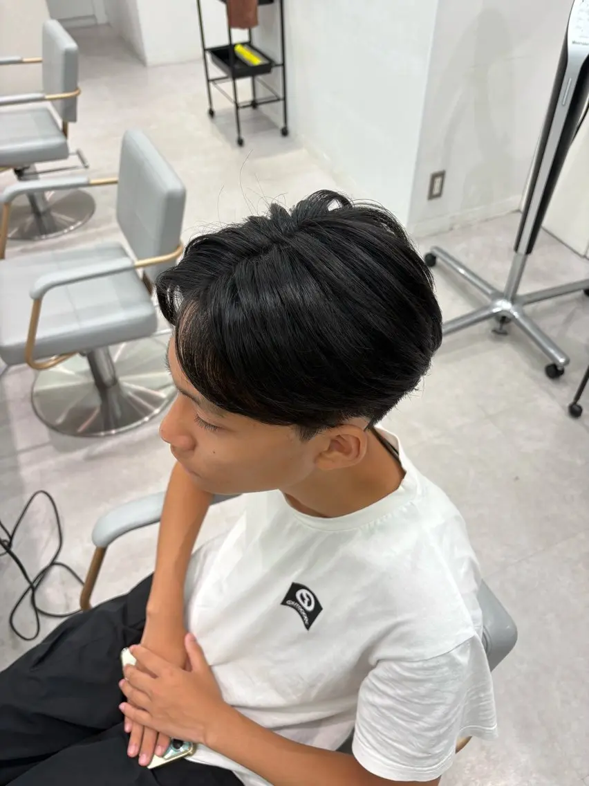メンズ miyu モデル募集中🪽のヘアスタイル