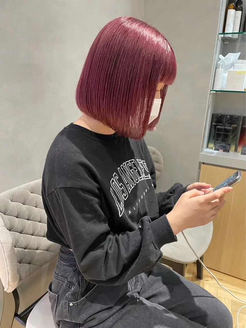 ミディアム カラー 出仙 拓巳のヘアスタイル