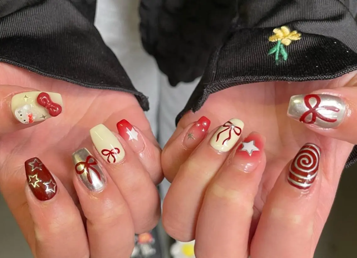 ネイル ハンドネイル ハンドケア 🍑 momo_nailのネイルデザイン