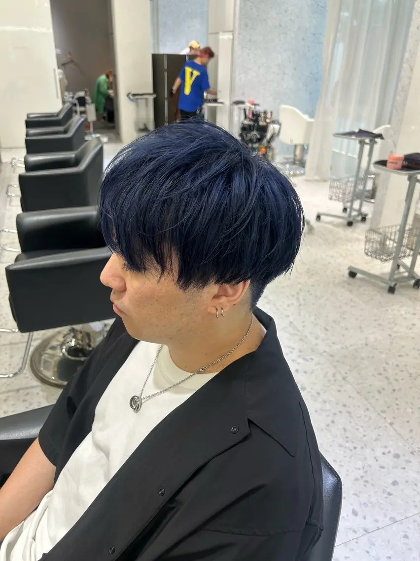 カラー メンズ ‎ 𝐑𝐈𝐎ྀིのヘアスタイル