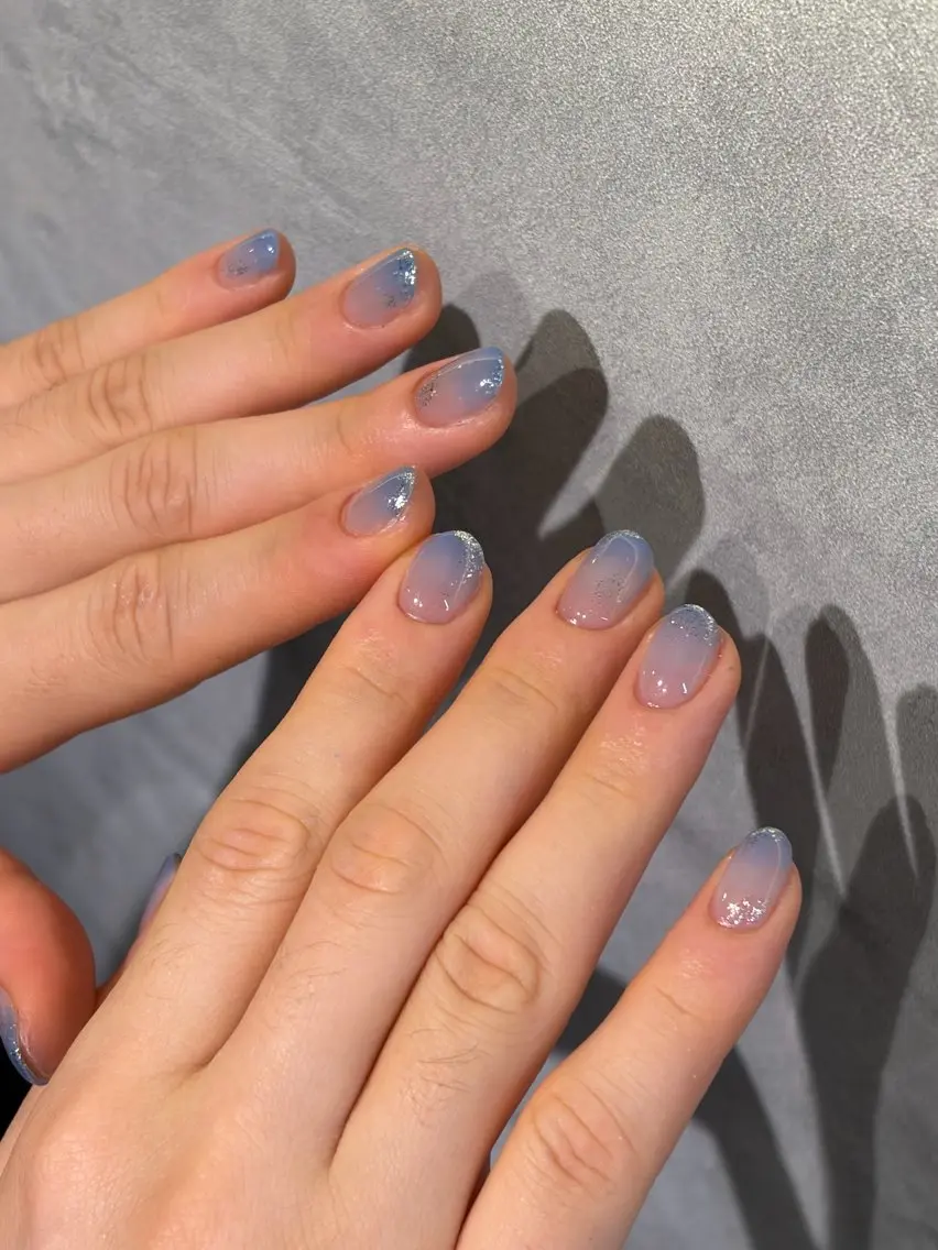 ネイル ラメ(グリッター) ハンドネイル NONOKA 下北沢のネイルデザイン
