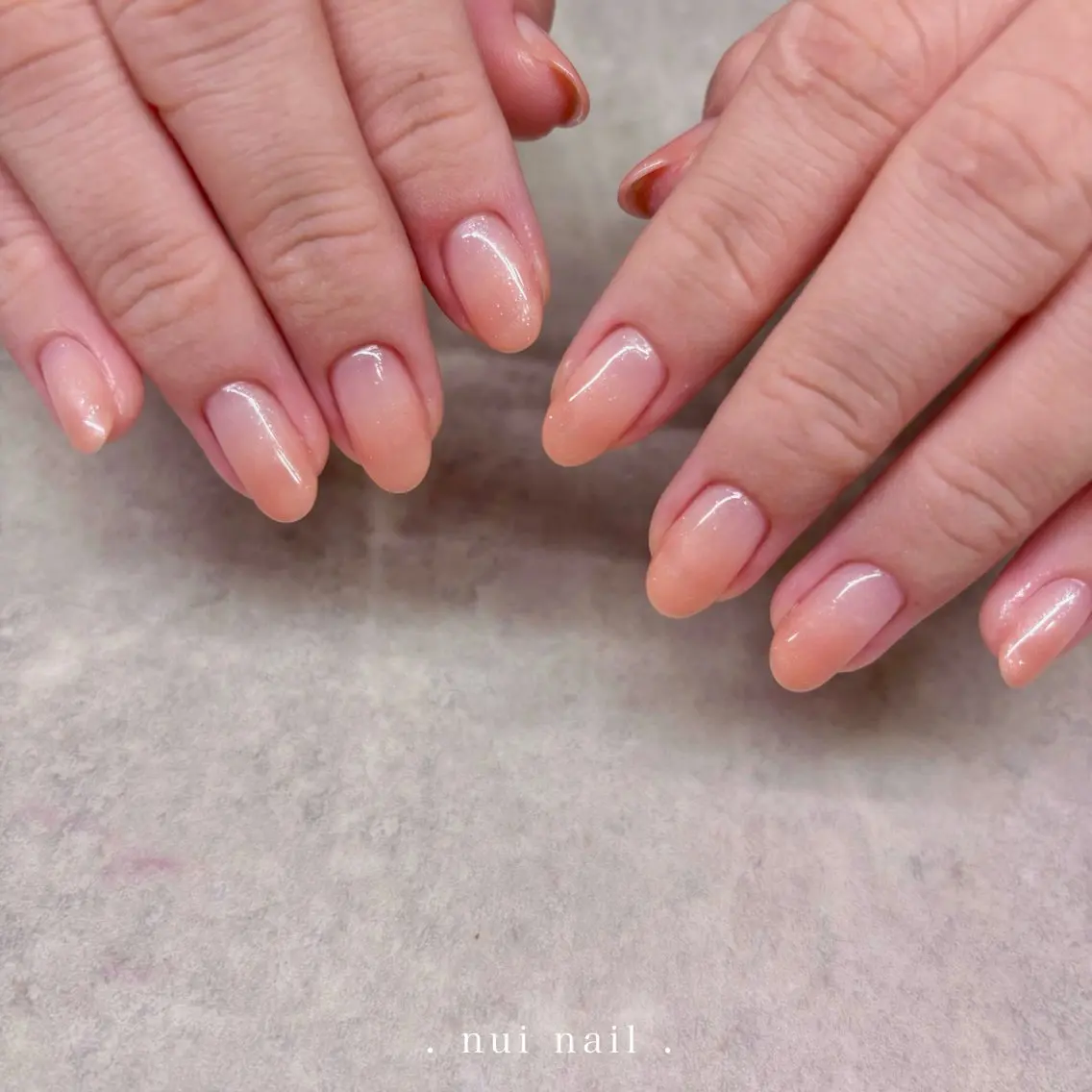 ネイル グラデーション nui nailのネイルデザイン