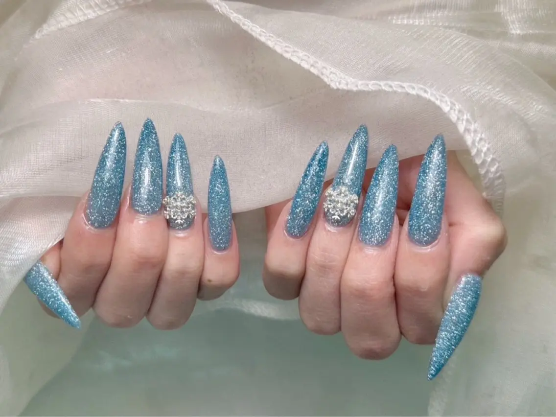ネイル ロングネイル ハンドネイル lucky nail 歌舞伎町のネイルデザイン