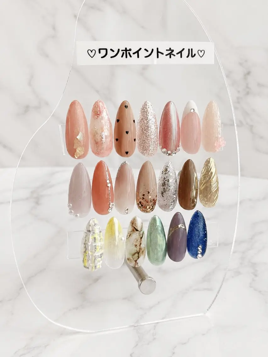 ネイル アートネイル ワンカラーネイル ハンドネイル H. MAKIのネイルデザイン