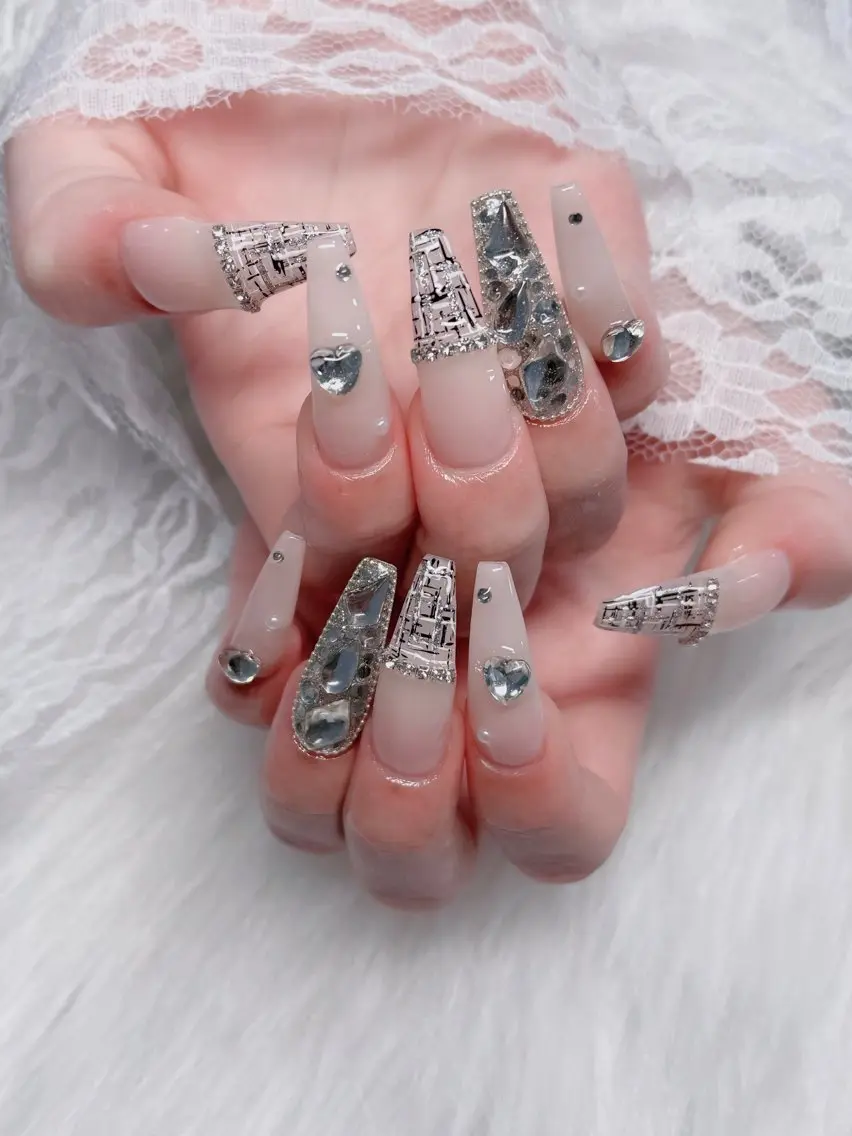 ネイル アートネイル 成人式 ジェルネイル ニュアンスネイル 夏ネイル ハンドネイル neco H.babynailのネイルデザイン