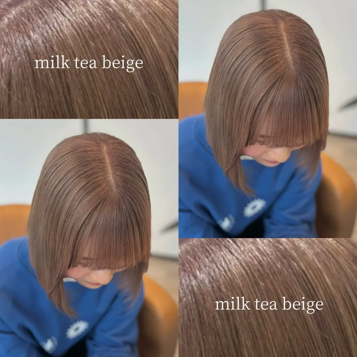 ミディアム ヘアカラー トリートメント kotone🦋艶髪 似合わせカットカラーのヘアスタイル