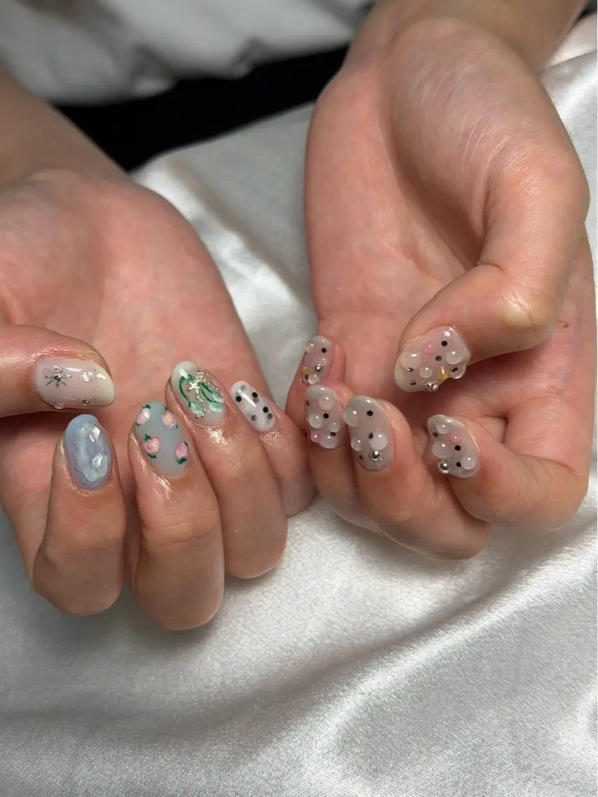 ハンドネイル Nail Salon Haleaのネイルデザイン