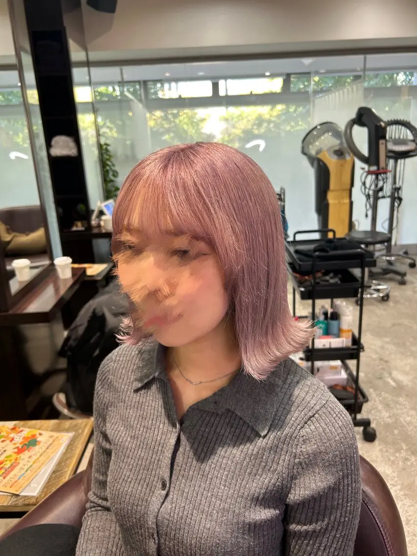 ショート カラー ダブルカラー ピンクカラー 坂本奈都美/Jr.s 🎀のヘアスタイル