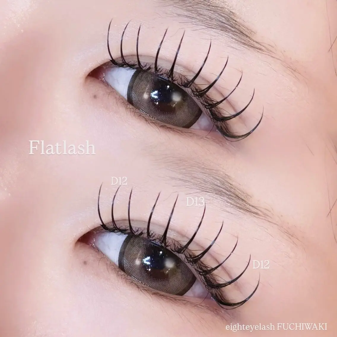 マツエク・マツパ フラットラッシュ マツエク eyelist🎀 FUCHIWAKIのマツエク・マツパデザイン