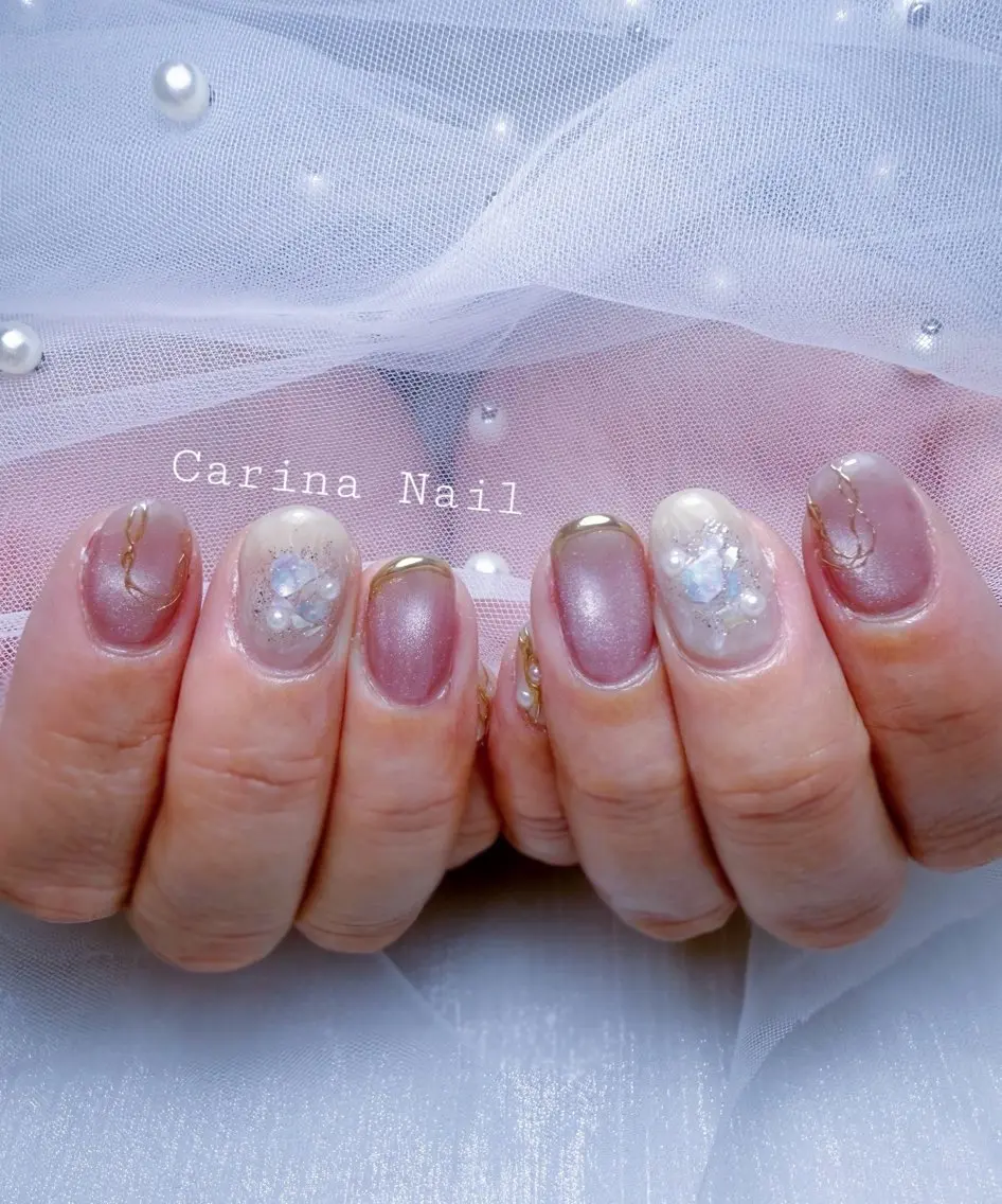 ネイル ピンク Carina Nailのネイルデザイン