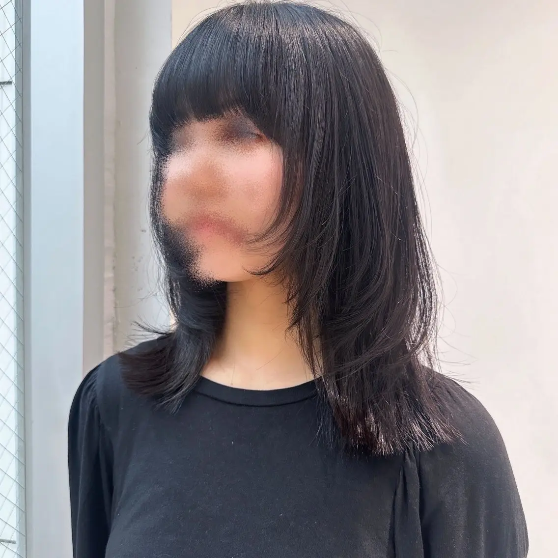 ミディアム カット ヘアカラー 韓国スタイル🇰🇷 児島葉月のヘアスタイル