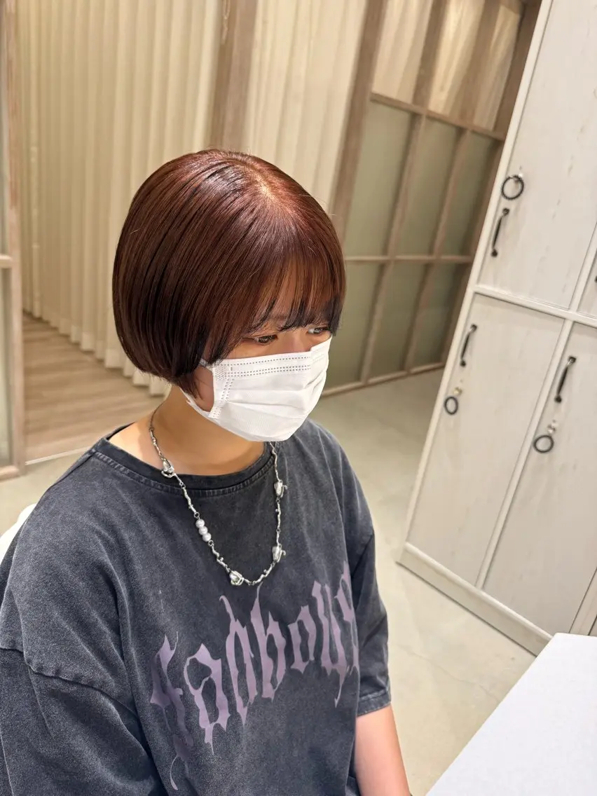 【ホームケア付き】艶感カラー+4stepトリートメントの写真