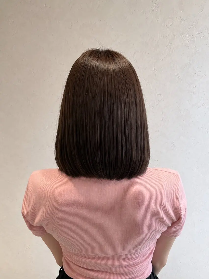 【✨️就活応援✨️】《🎀透明感暗髪カラー🎀＋tr》の写真