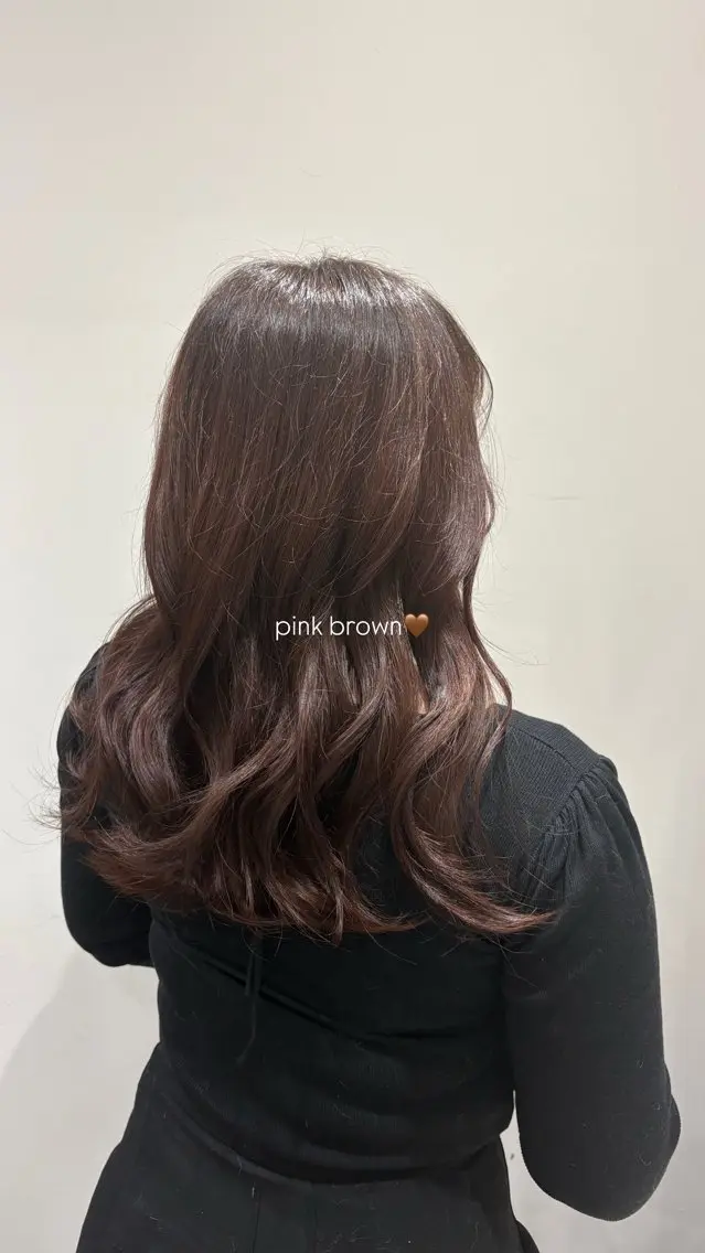 セミロング カラー ヘアカラー 谷口 綾架のヘアスタイル