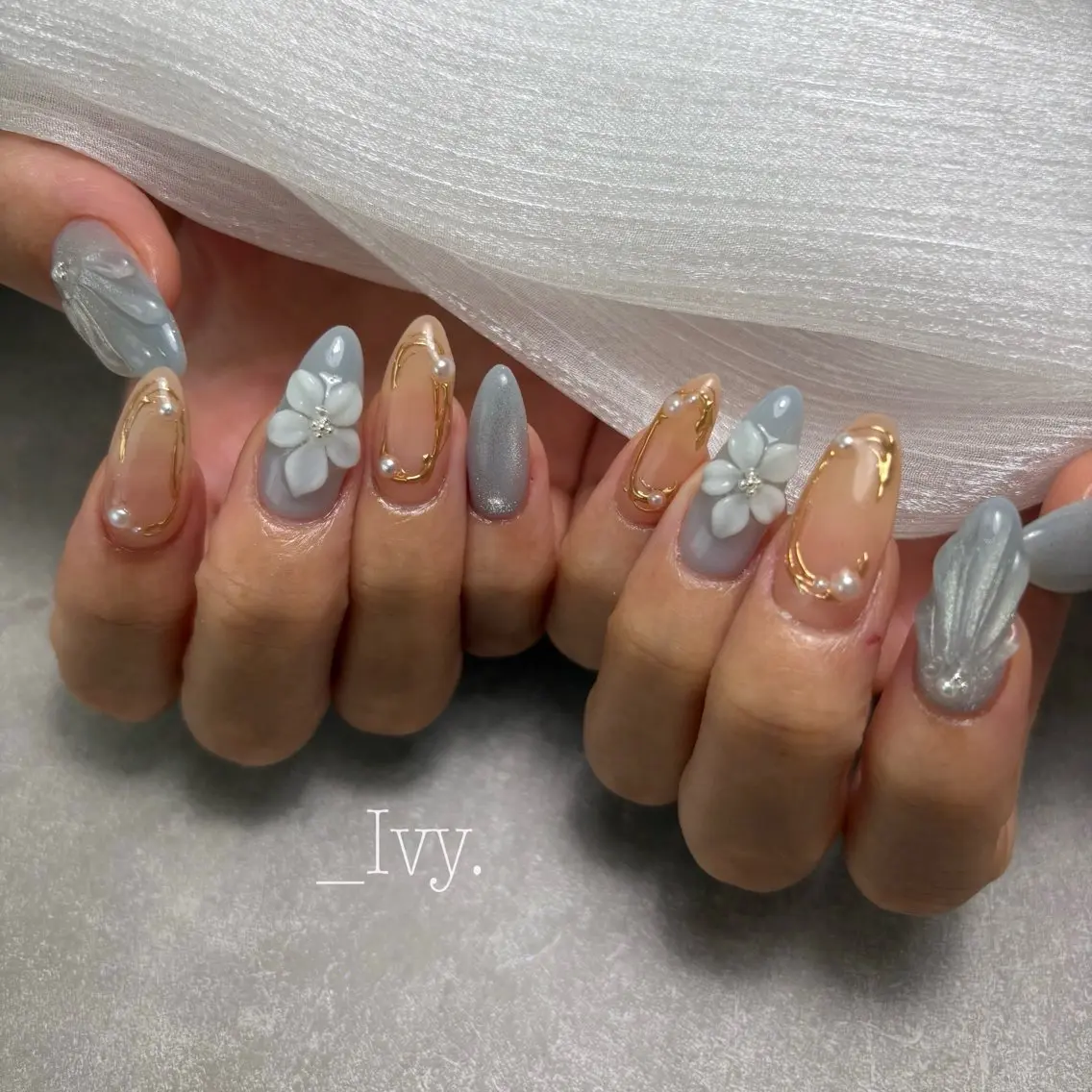ネイル ハンドネイル ハンドケア nail salon Ivy【放出】のネイルデザイン