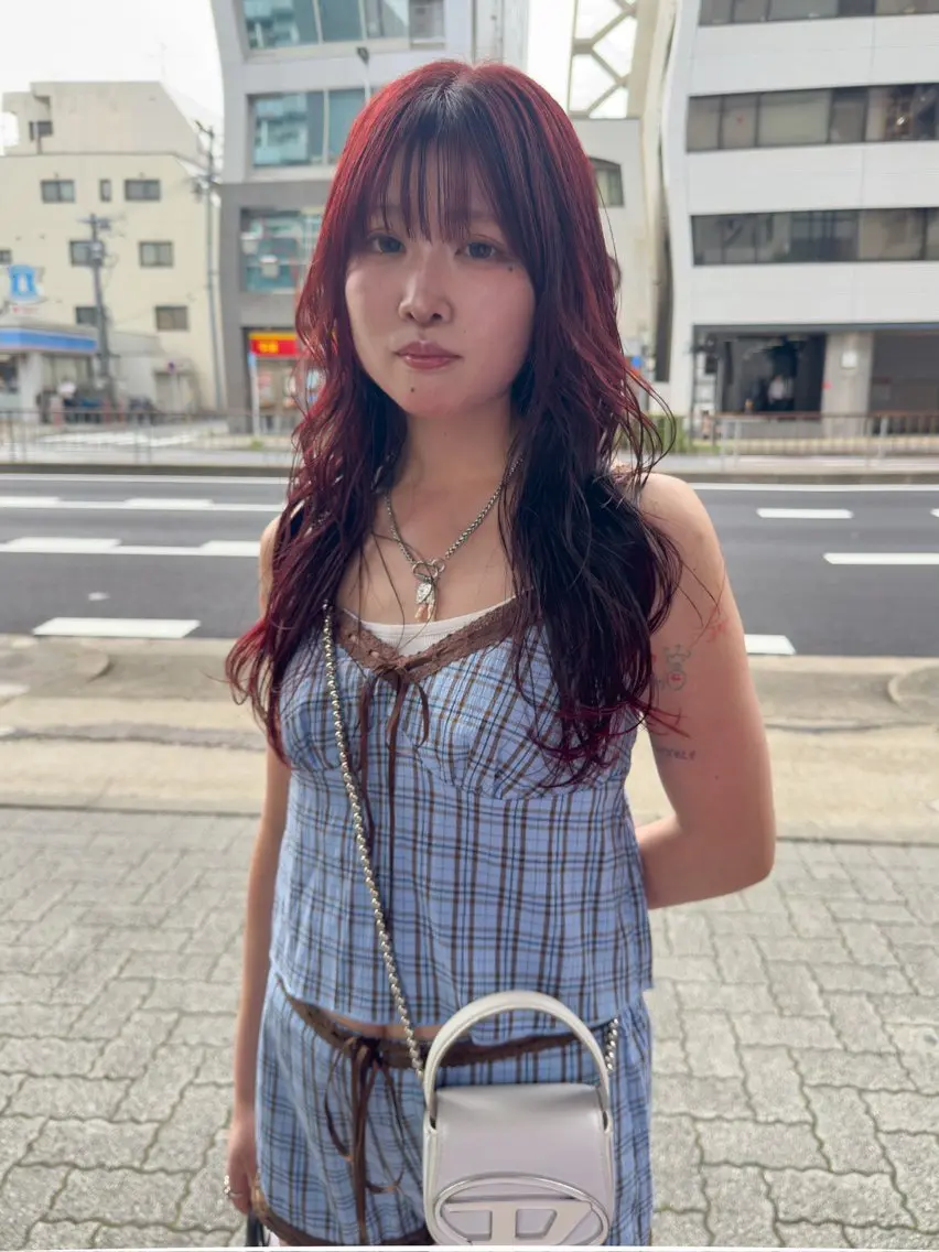 ロング 米澤 俊輔のヘアスタイル