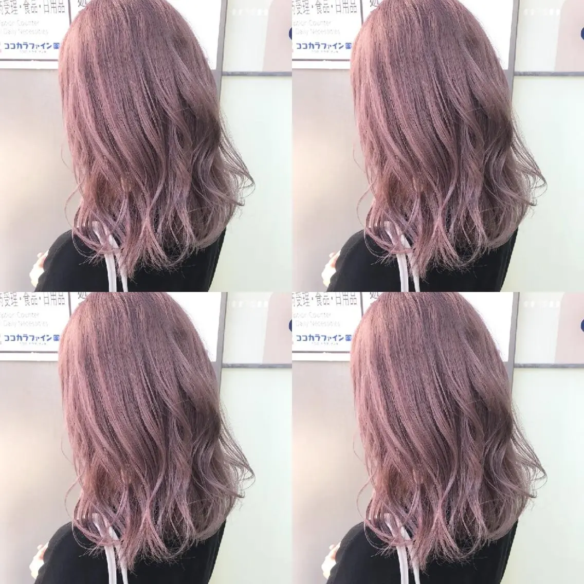 ミディアム カラー カット トリートメント 竹内啓太 ボブのヘアスタイル