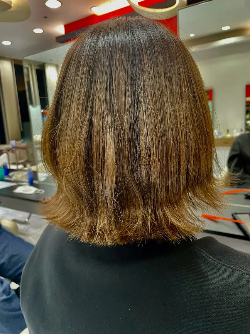 ショート ボブ 外ハネヘア 相澤 maniCREAREのヘアスタイル