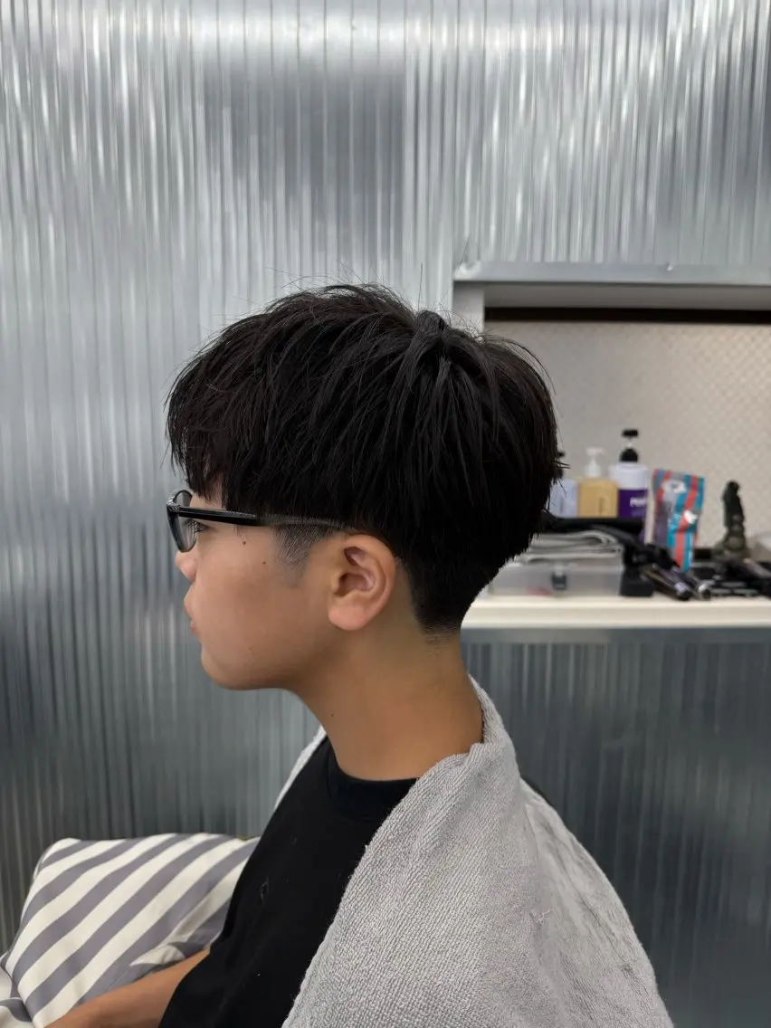 ショート メンズ 竹澤 千冬のヘアスタイル