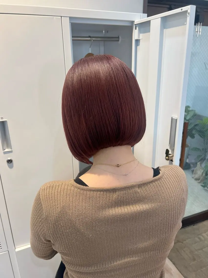 🍃透明感カラー+マイフォーストリートメントの写真