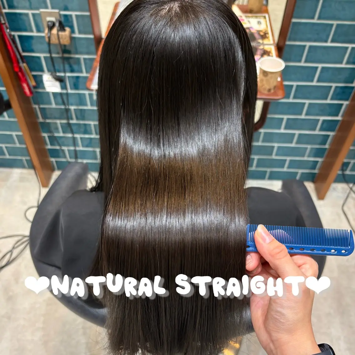 ロング 縮毛矯正 カット 縮毛矯正 トリートメント レイヤー/ボブ/縮毛 矯正♥️manamiのヘアスタイル