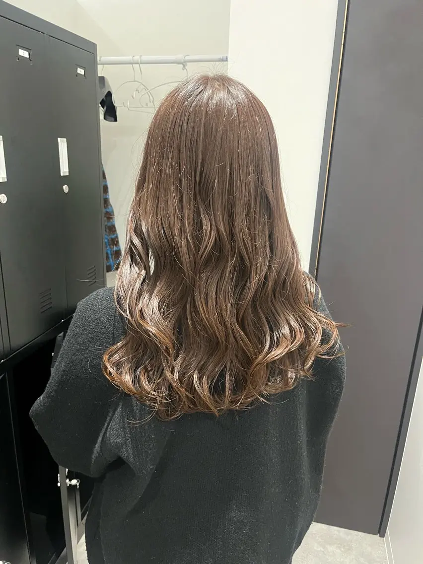 カラー Yuina hair774徳山店のヘアスタイル