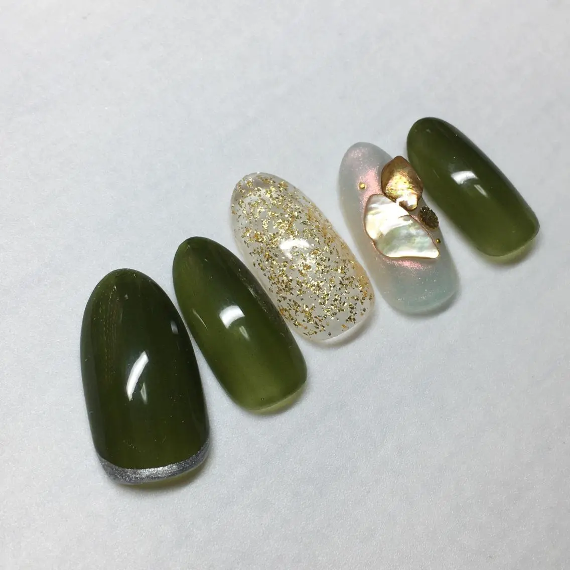ネイル アートネイル ストーンネイル ハンドネイル kipinail 川﨑えりかのネイルデザイン