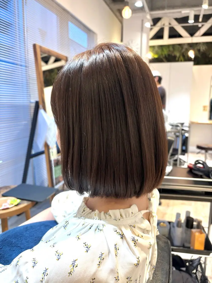 ミディアム カラー 暖色カラー/艶髪/ 🌻木村真緒🌻のヘアスタイル