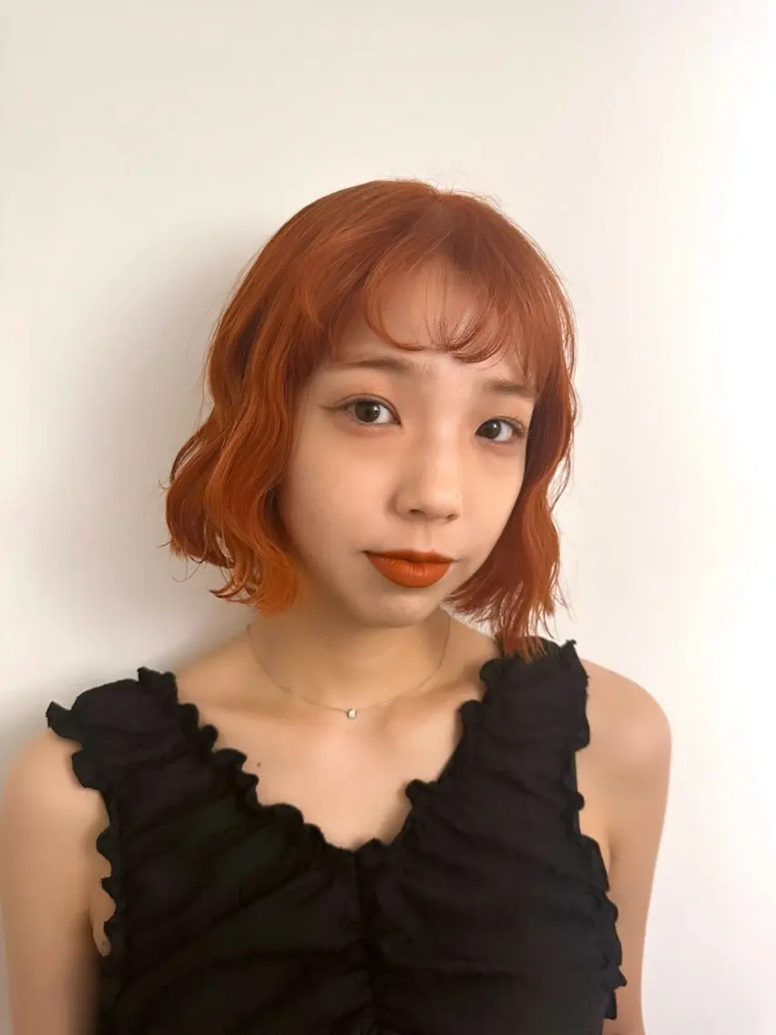 ショート ヘアカラー トリートメント Hana ハイトーン🕯🩰のヘアスタイル