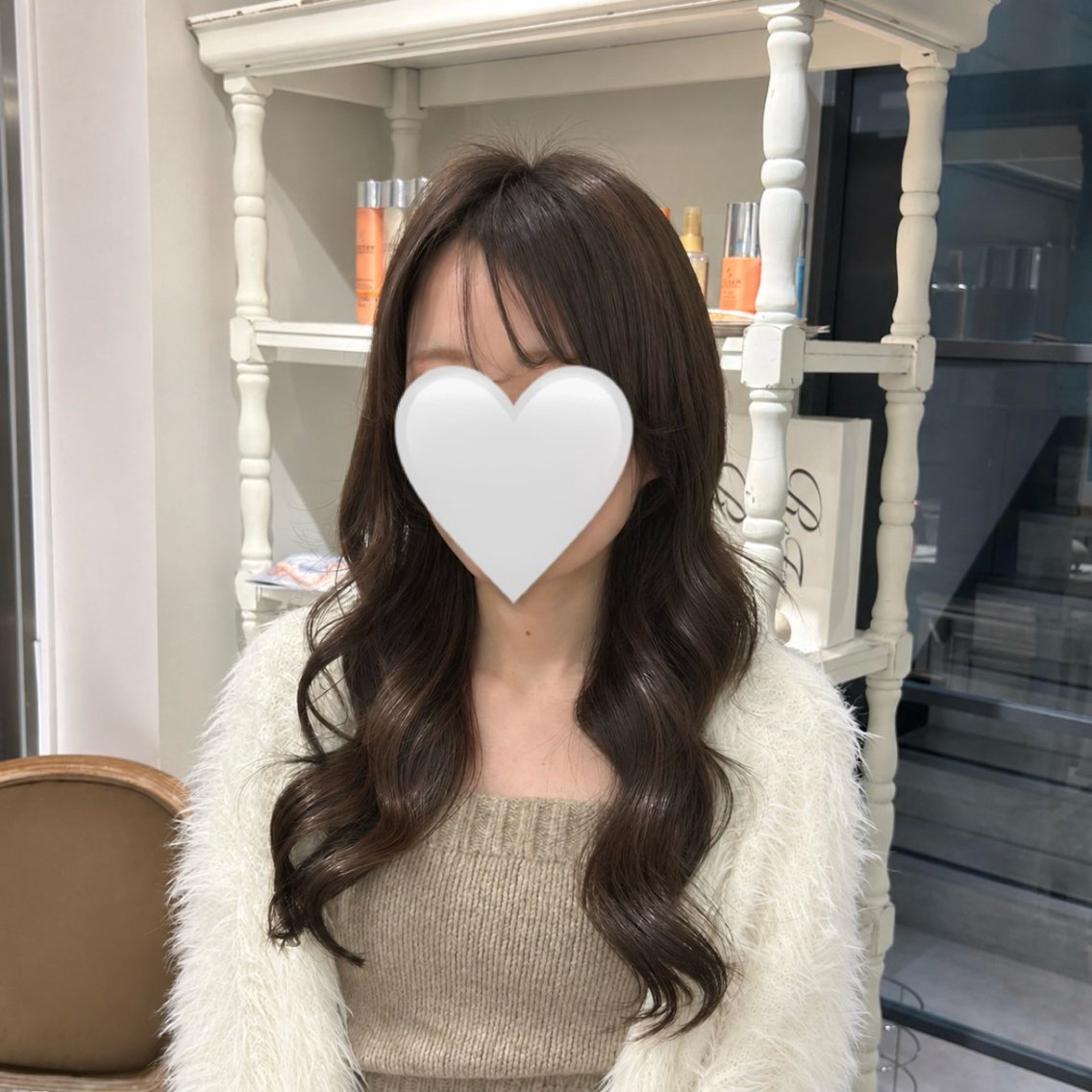 ロング カラー Crebia Honokaのヘアスタイル