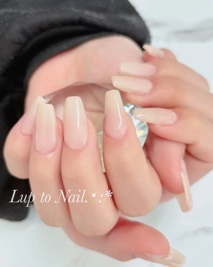 ネイル スカルプネイル 春ネイル ハンドネイル Lupto nail 【Jr.リカ】のネイルデザイン