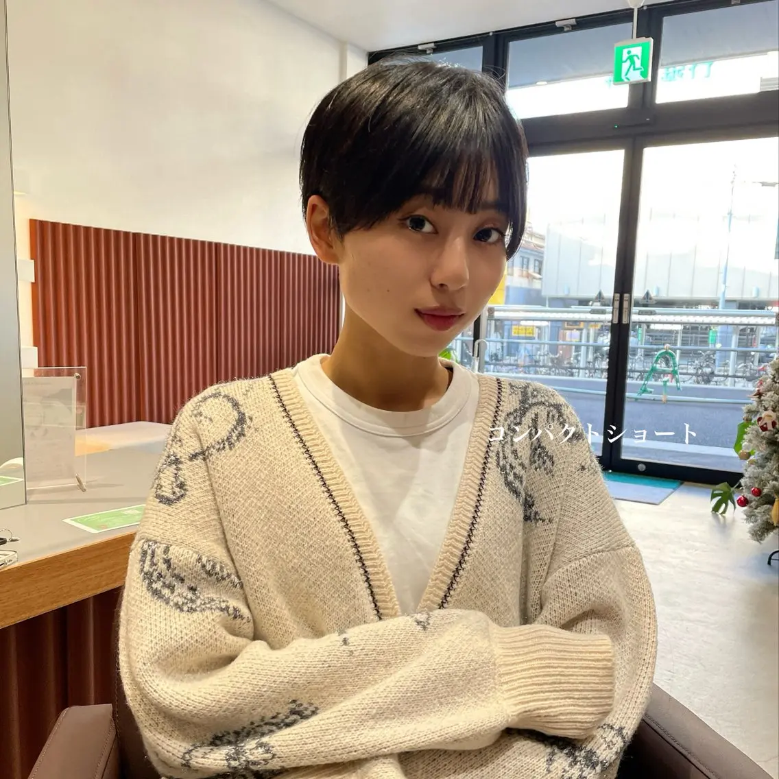ショート ショートヘア カット ヘアカラー トリートメント 北九州美容室 🕊️わかな✂︎のヘアスタイル