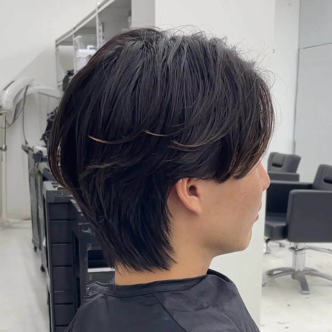 【ご新規様限定🇰🇷】 メンズカット＋ニュアンスパーマ（ダメージレスクリームパーマ剤使用）の写真