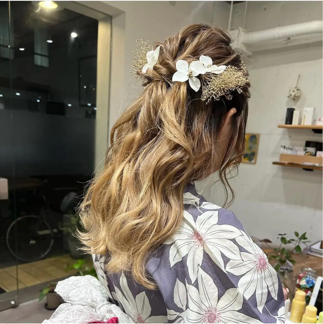 ヘアアレンジ 着付け 風元 亜友美のその他イメージ