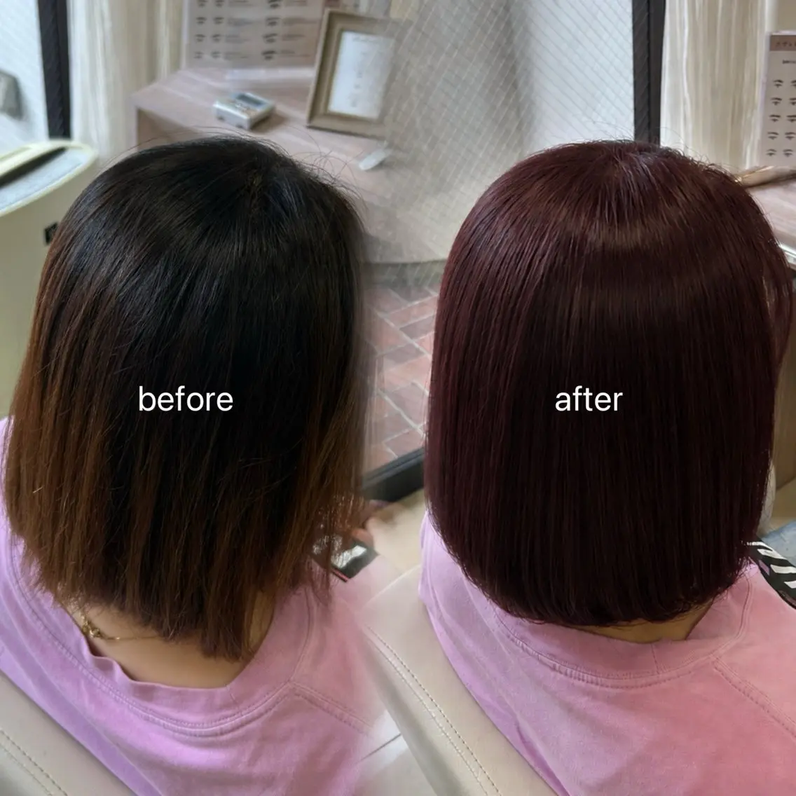 ショート カラー ヘアカラー 海外ベージュカラー/ ハイライト/SAKUのヘアスタイル