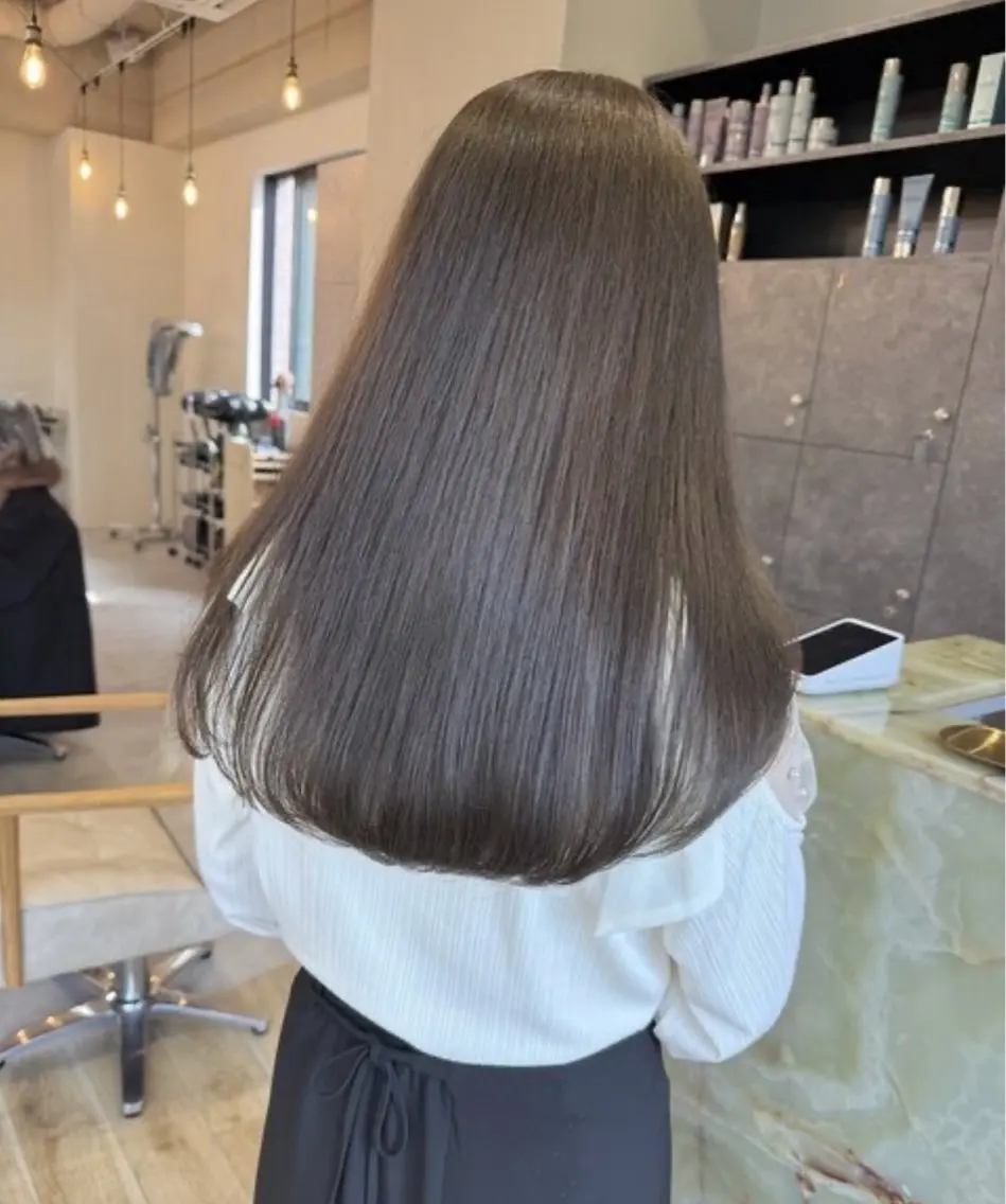 ロング カラー 透明感/レイヤー /ダブルカラー🪽のヘアスタイル