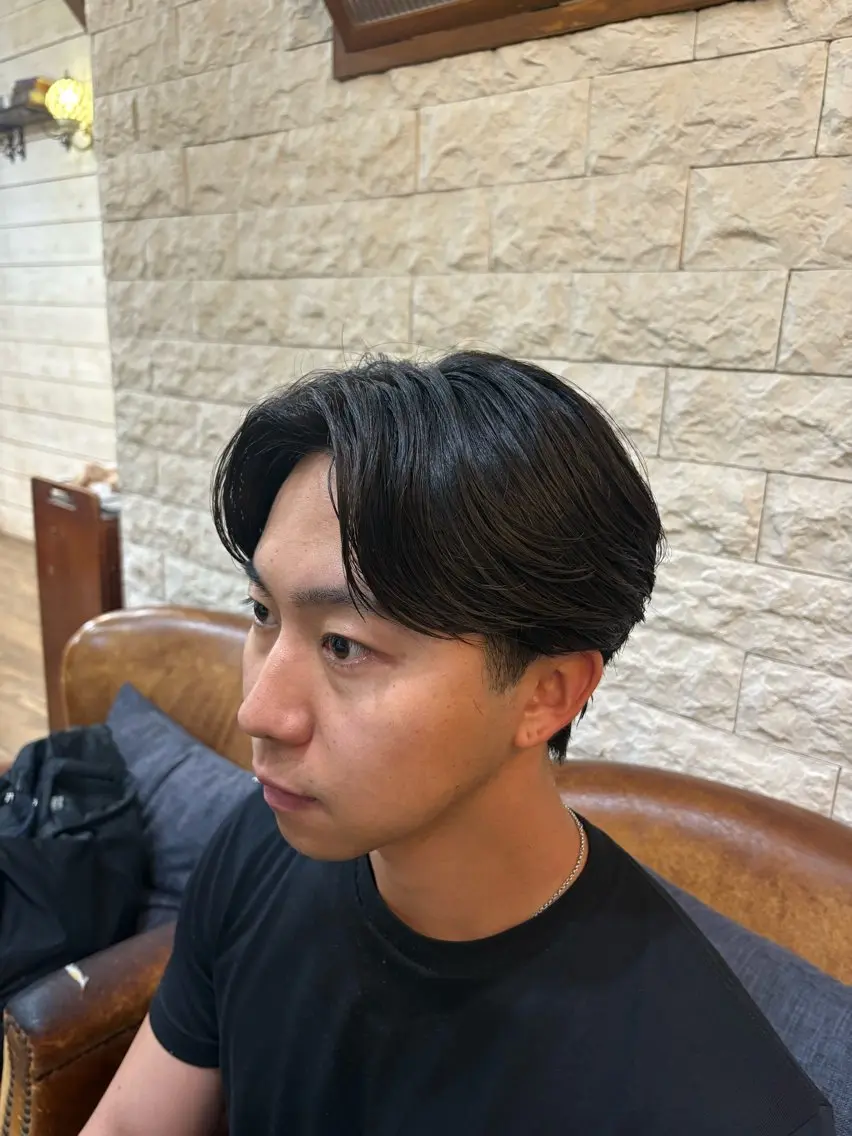 パーマ メンズ 垣副 温飛のヘアスタイル