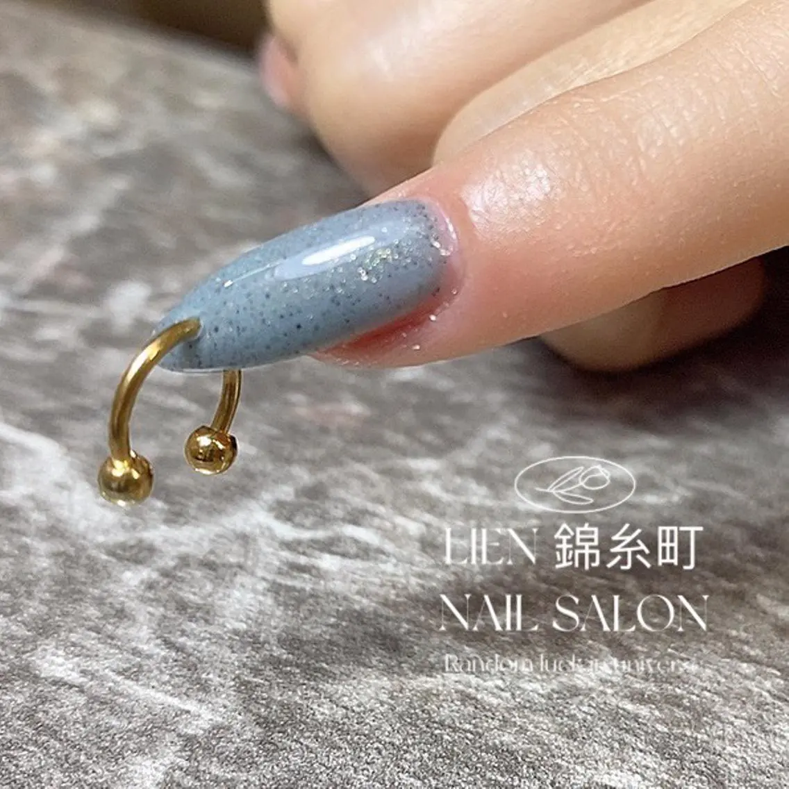 ネイル 長さ出し ハンドネイル Lien  _リエン リエンのネイルデザイン