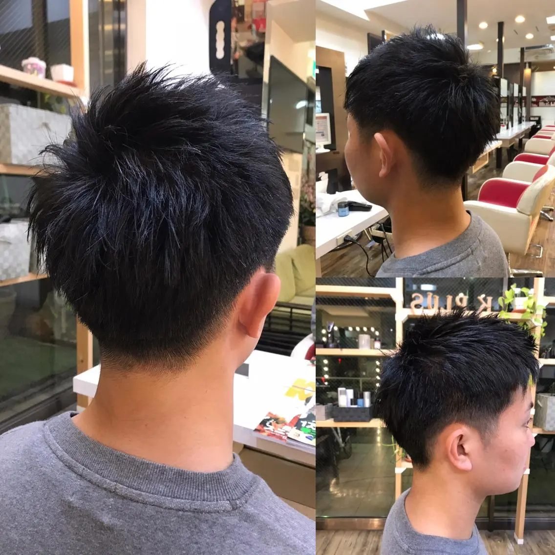 ショート メンズ 刈り上げ ショートヘア カット 赤羽、髪質改善サロン 吉野リョウスケのヘアスタイル