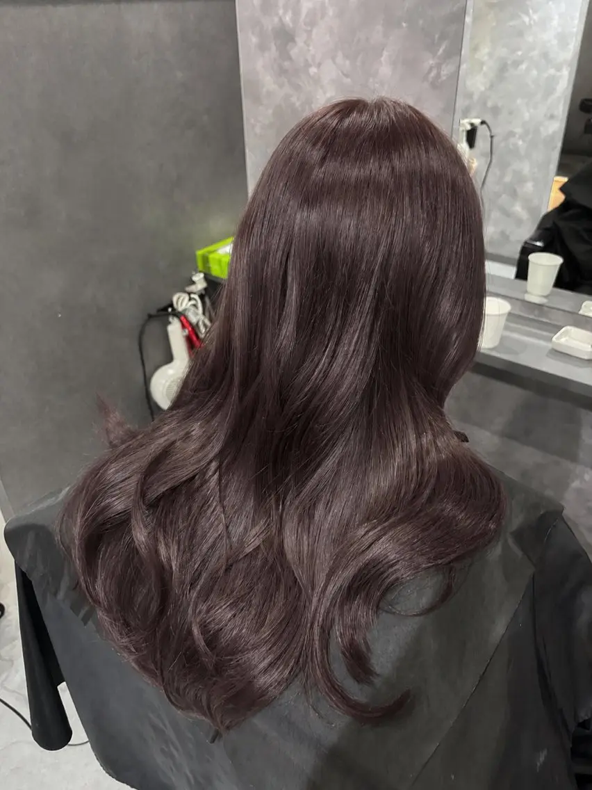 カラー カット ヘアカラー トリートメント 韓国・網紅style 🦋HONOKA🦋のヘアスタイル