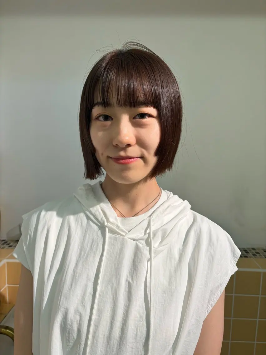 ショート カット sakura🌸 レイヤー/韓国ヘアのヘアスタイル