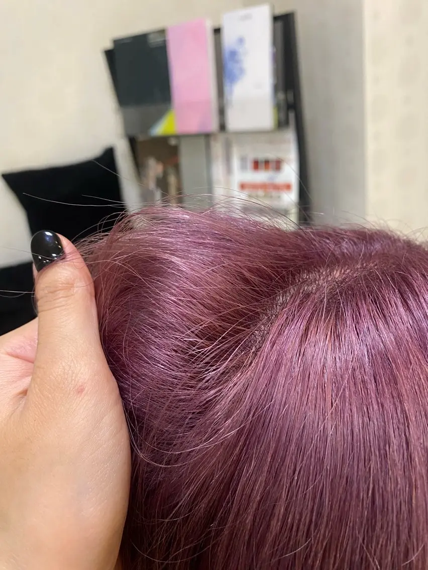 ブリーチ＋ワンカラー✨の写真