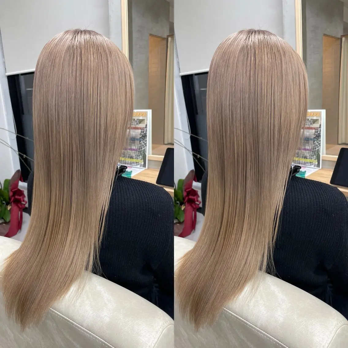 ロング カラー ハイライト&ブリーチ 💇🏼‍♀MAHOのヘアスタイル