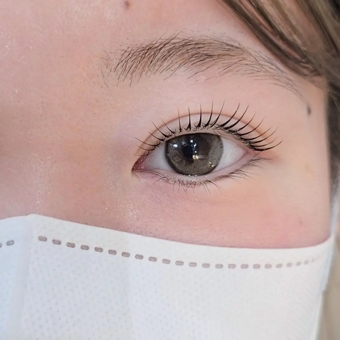 マツエク・マツパ 一重×まつ毛パーマ yeon|烏丸御池 まつ毛・眉毛専門店のマツエク・マツパデザイン