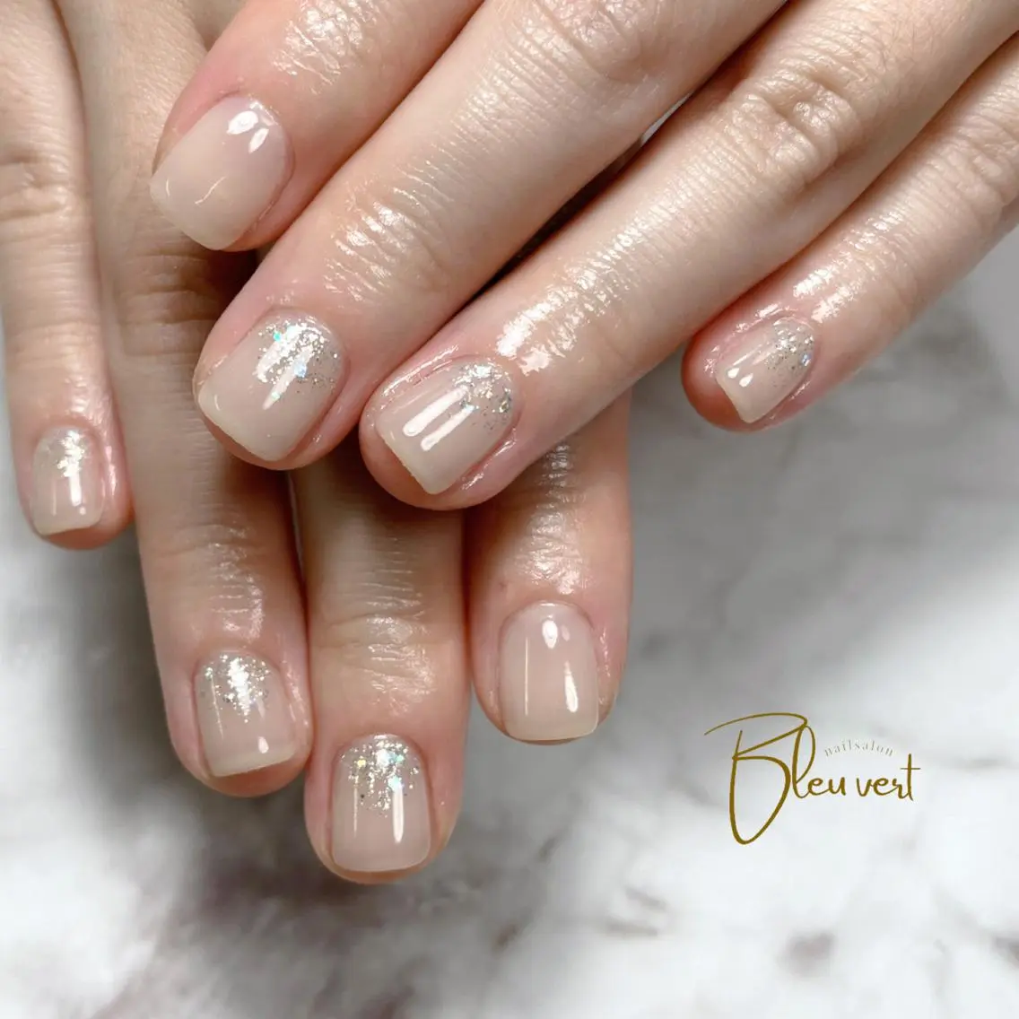 ネイル Nailsalon Bleu vertのネイルデザイン