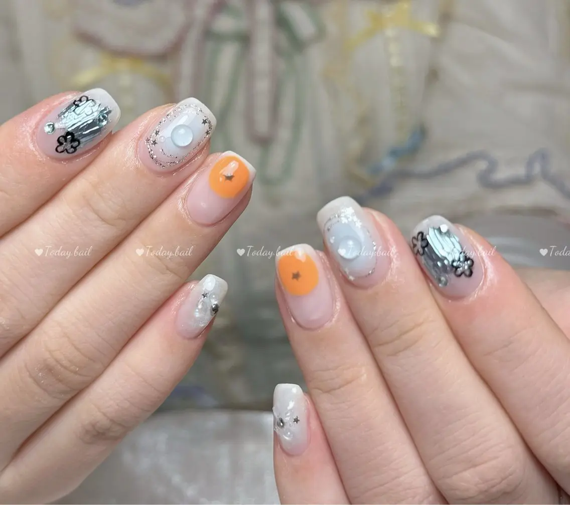 ネイル ハンドネイル 🎀Today nail💅のネイルデザイン